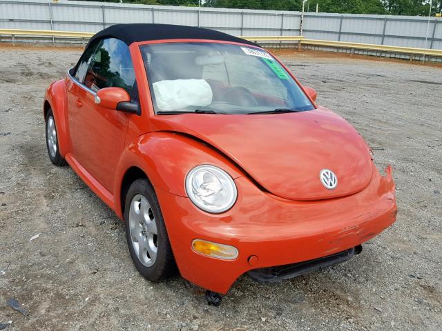3VWCK21Y03M312938 - 2003 VOLKSWAGEN NEW BEETLE Narıncı foto 1
