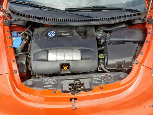 3VWCK21Y03M312938 - 2003 VOLKSWAGEN NEW BEETLE Narıncı foto 7