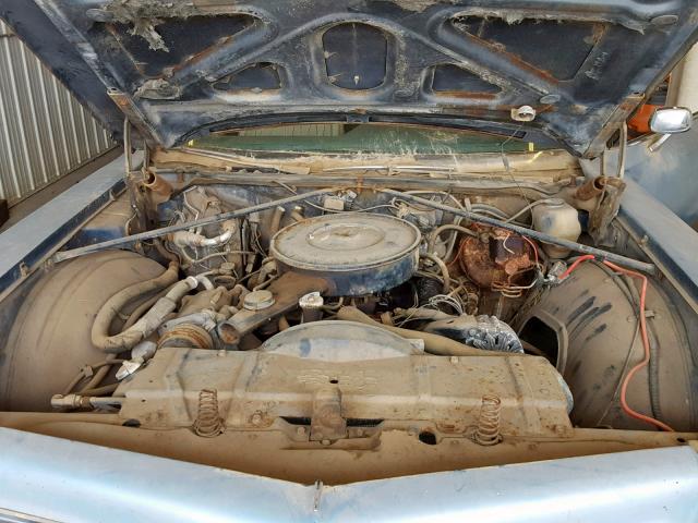 366671M530691 - 1971 OLDSMOBILE DELTA 88 BLUE photo 7