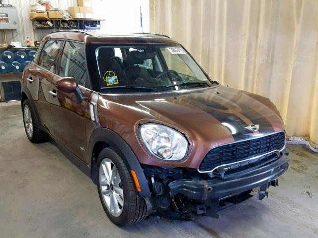 WMWZC5C59EWP35743 - 2014 MINI COOPER S C BROWN photo 1