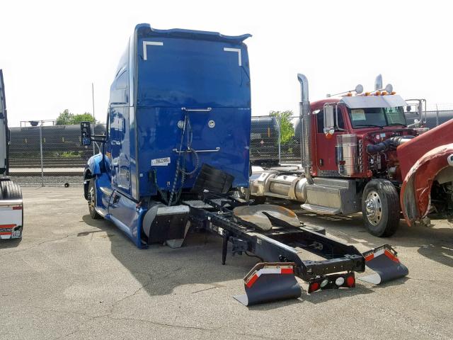 1XKYD49X9HJ108481 - 2017 KENWORTH CONSTRUCTI BLUE photo 3