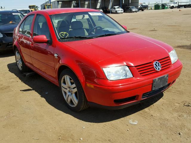 3VWPD69M41M148210 - 2001 VOLKSWAGEN JETTA WOLF RED photo 1