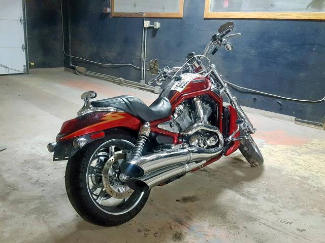 1HD1PMG1X5K977047 - 2005 HARLEY-DAVIDSON VRSCSE RED photo 4