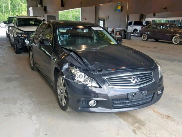 JN1CV6AR7CM676993 - 2012 INFINITI G37 BLACK photo 1