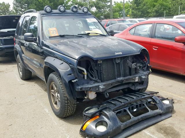 1J4GL38K53W562727 - 2003 JEEP LIBERTY RE BLACK photo 1