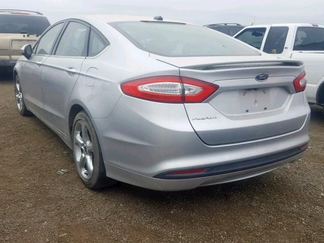 3FA6P0G73GR385806 - 2016 FORD FUSION S SILVER photo 3