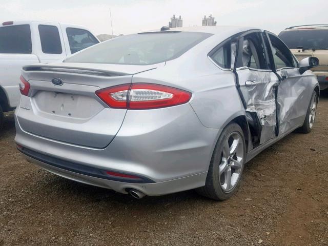 3FA6P0G73GR385806 - 2016 FORD FUSION S SILVER photo 4