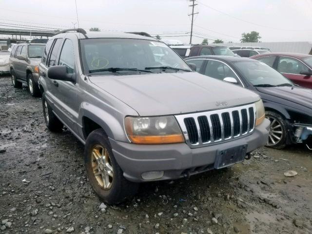 1J4GW48N02C160704 - 2002 JEEP GRAND CHER SILVER photo 1