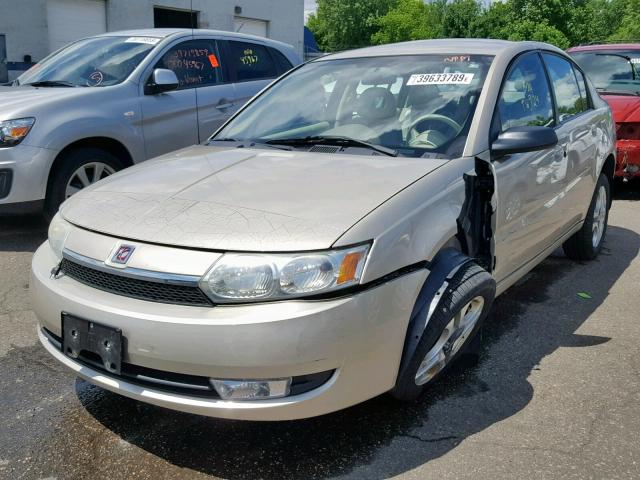 1G8AL54F83Z186937 - 2003 SATURN ION LEVEL GOLD photo 2
