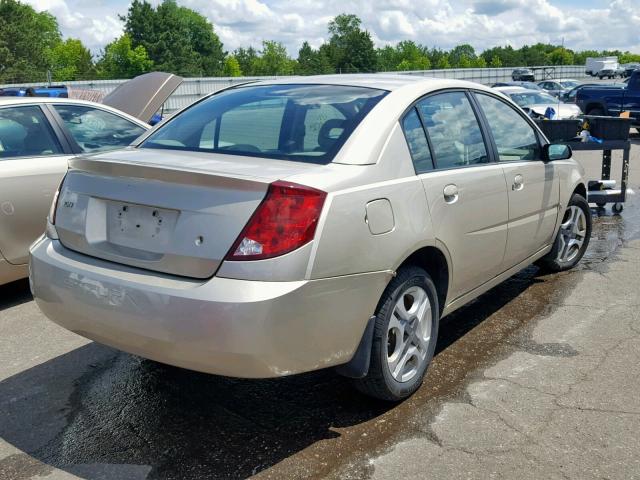 1G8AL54F83Z186937 - 2003 SATURN ION LEVEL GOLD photo 4