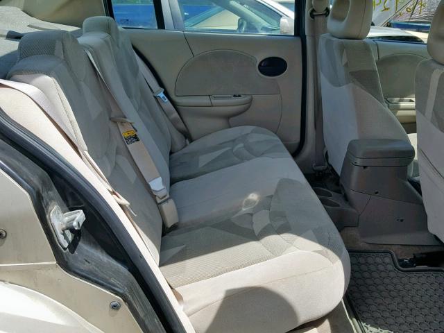 1G8AL54F83Z186937 - 2003 SATURN ION LEVEL GOLD photo 6