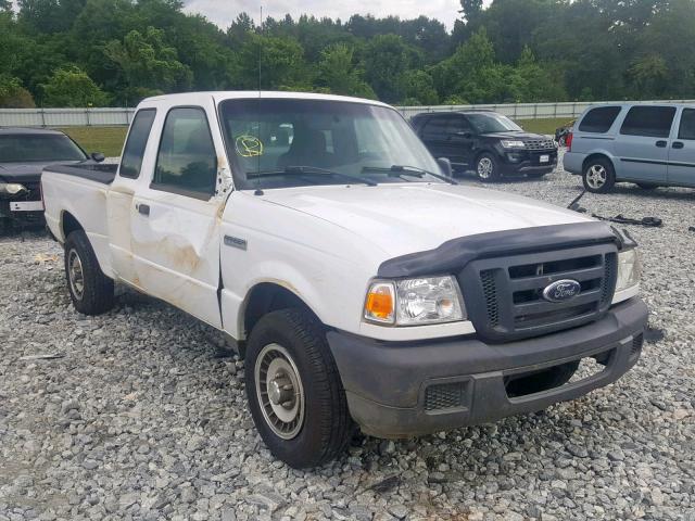 1FTYR14U76PA26980 - 2006 FORD RANGER SUP WHITE photo 1