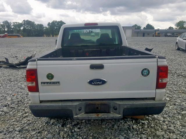 1FTYR14U76PA26980 - 2006 FORD RANGER SUP WHITE photo 6