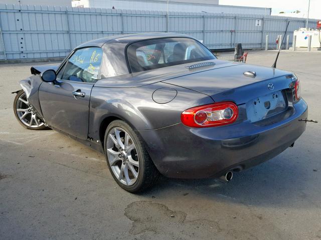 JM1NC2PF9F0239039 - 2015 MAZDA MX-5 MIATA CHARCOAL photo 3