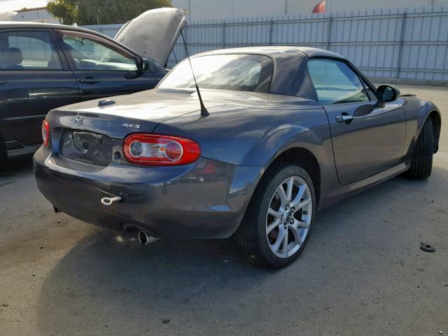 JM1NC2PF9F0239039 - 2015 MAZDA MX-5 MIATA CHARCOAL photo 4