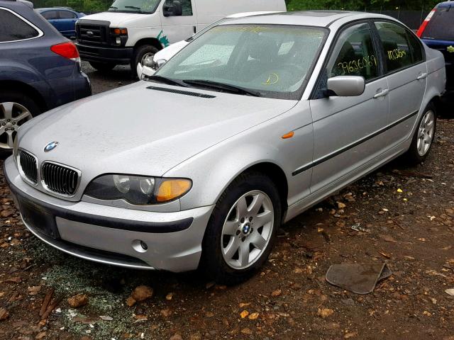 WBAEU33422PF68819 - 2002 BMW 325 XI SILVER photo 2