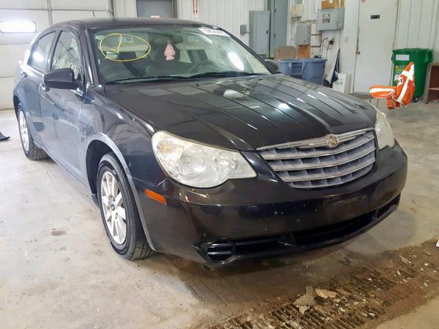 1C3LC46JX8N226156 - 2008 CHRYSLER SEBRING LX BLACK photo 1