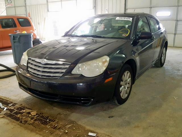 1C3LC46JX8N226156 - 2008 CHRYSLER SEBRING LX BLACK photo 2