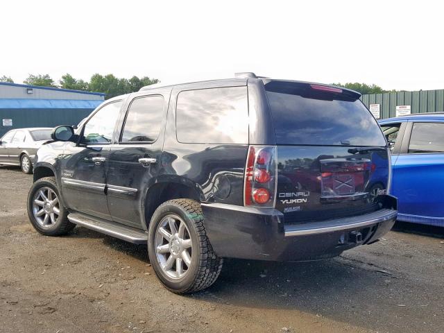 1GKFK63837J229077 - 2007 GMC YUKON DENA BLACK photo 3