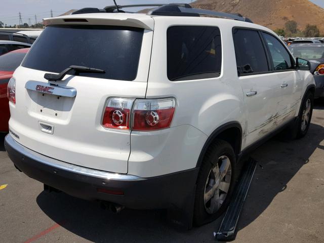 1GKLRLEDXAJ232668 - 2010 GMC ACADIA SLE WHITE photo 4