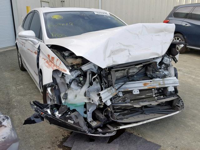 3FA6P0RU4GR116233 - 2016 FORD FUSION TIT WHITE photo 1