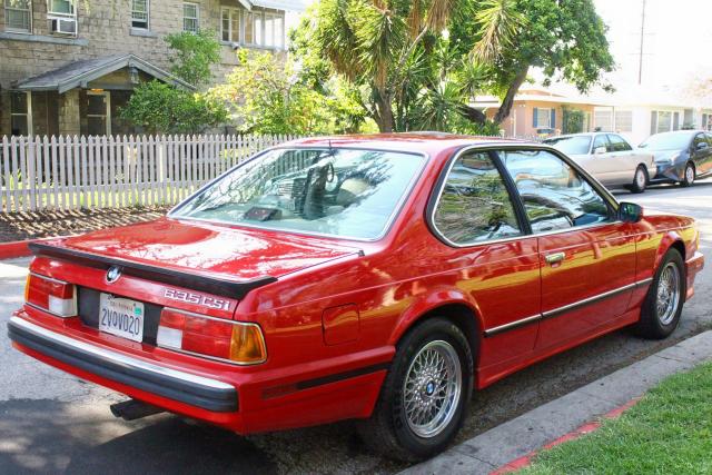 WBAEC7412K0608658 - 1989 BMW 635 CSI RED photo 3