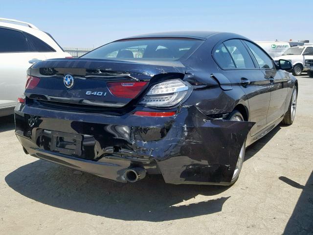 WBA6D0C58GG432789 - 2016 BMW 640 I BLACK photo 4