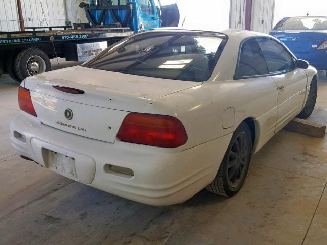 4C3AU52N0YE027828 - 2000 CHRYSLER SEBRING LX WHITE photo 4