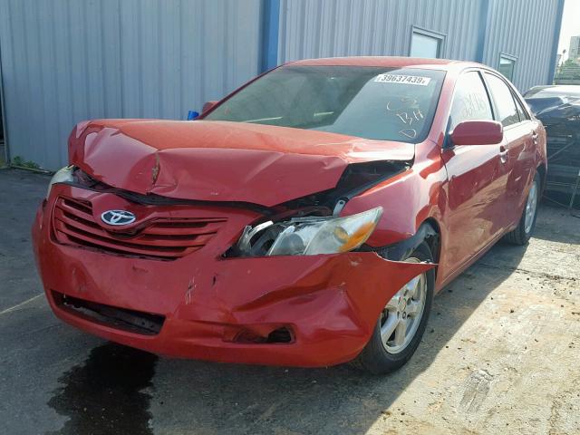 4T1BK46KX7U050647 - 2007 TOYOTA CAMRY NEW RED photo 2