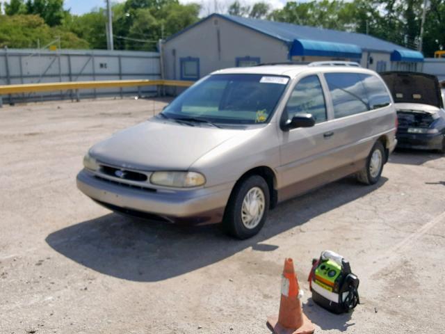 2FMDA514XSBB09916 - 1995 FORD WINDSTAR W WHITE photo 2