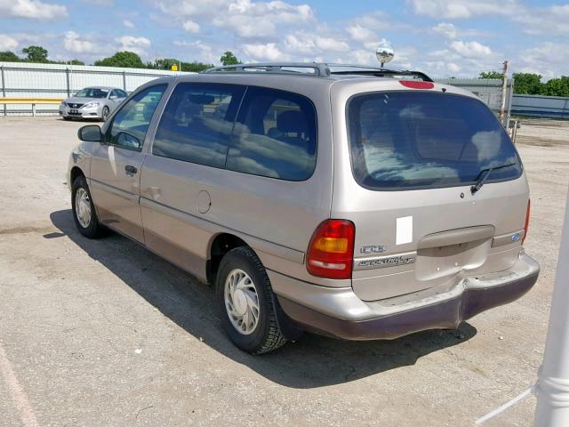 2FMDA514XSBB09916 - 1995 FORD WINDSTAR W WHITE photo 3