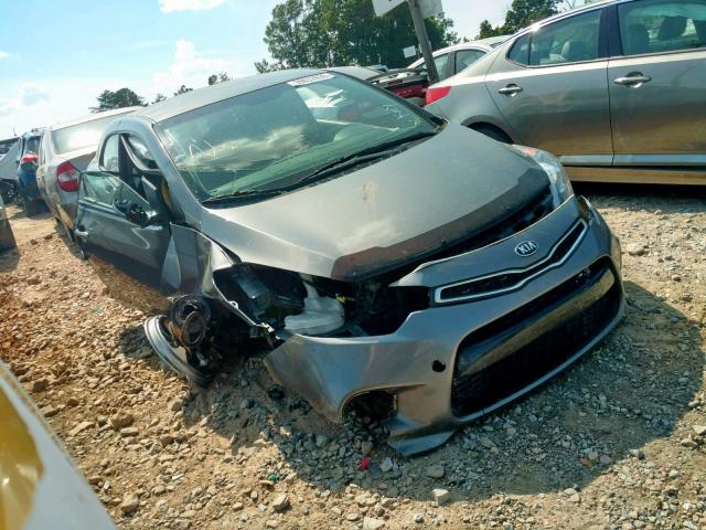 KNAFX6A81G5606950 - 2016 KIA FORTE EX GRAY photo 1