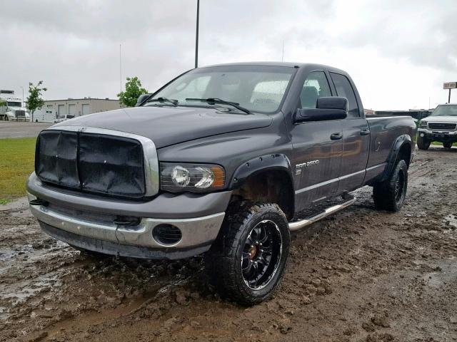 3D7KU28D34G176807 - 2004 DODGE RAM 2500 S GRAY photo 2