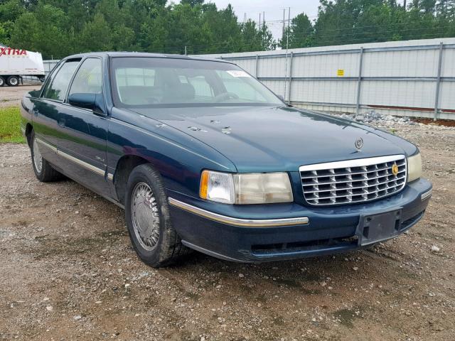 1G6KE54Y2WU706642 - 1998 CADILLAC DEVILLE DE BLUE photo 1