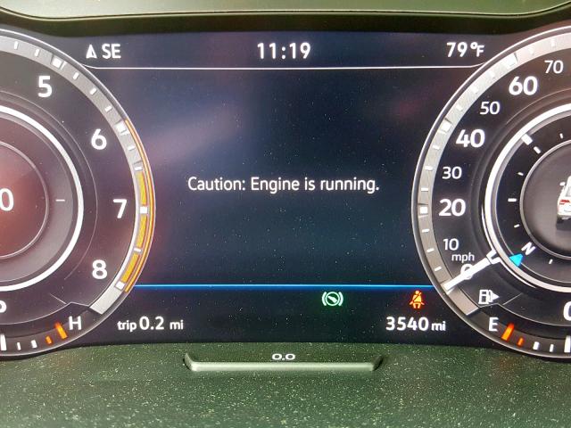 1V2NR2CA0KC511123 - 2019 VOLKSWAGEN ATLAS SEL Boz foto 8