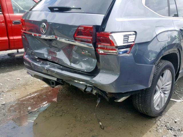 1V2NR2CA0KC511123 - 2019 VOLKSWAGEN ATLAS SEL Boz foto 9