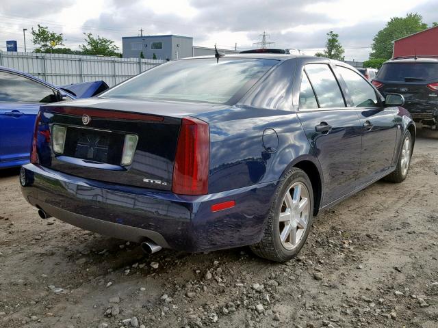 1G6DW677870194764 - 2007 CADILLAC STS BLUE photo 4