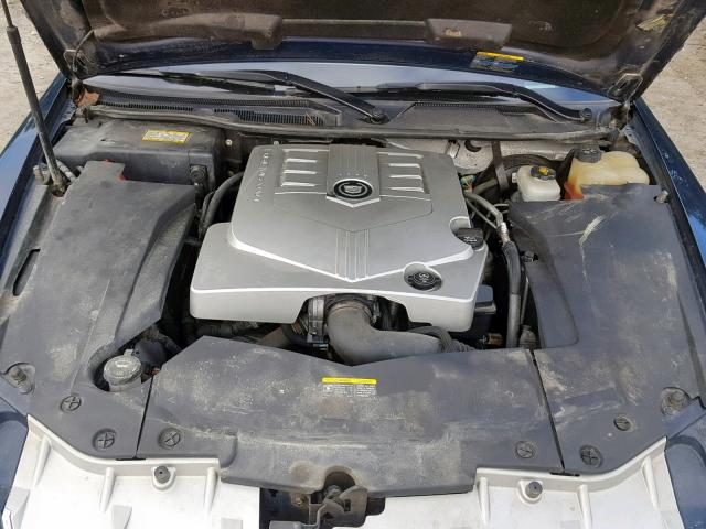 1G6DW677870194764 - 2007 CADILLAC STS BLUE photo 7