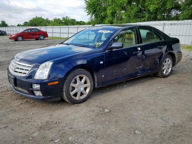 1G6DW677870194764 - 2007 CADILLAC STS BLUE photo 9