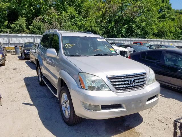 JTJBT20X160122137 - 2006 LEXUS GX 470 SILVER photo 1