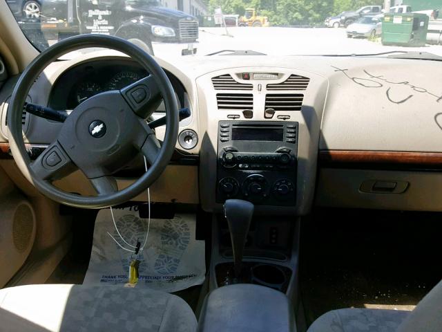 1G1ZT62805F306861 - 2005 CHEVROLET MALIBU MAX 绿色 照片 9