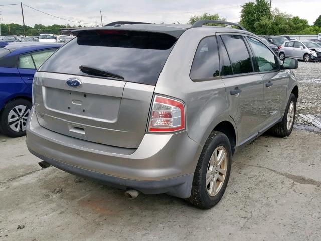 2FMDK36CX8BA10930 - 2008 FORD EDGE SE TAN photo 4