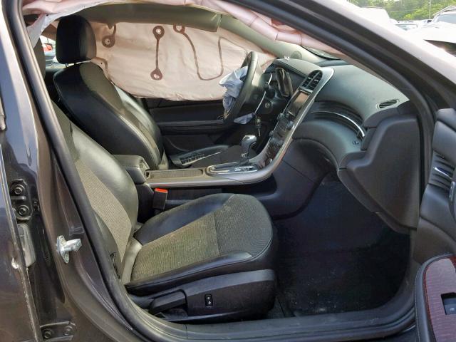 1G11D5RR6DF116337 - 2013 CHEVROLET MALIBU 1LT CHARCOAL photo 5