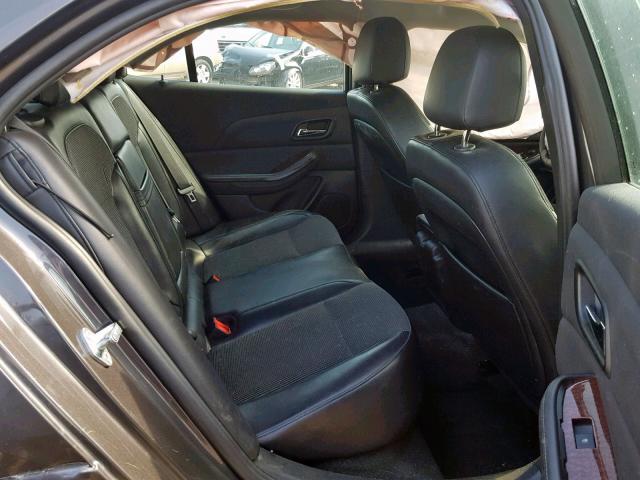 1G11D5RR6DF116337 - 2013 CHEVROLET MALIBU 1LT CHARCOAL photo 6