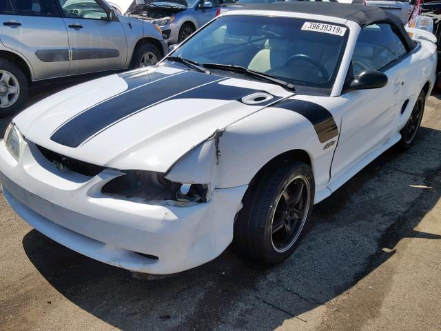 1FAFP45X3WF189094 - 1998 FORD MUSTANG GT WHITE photo 9