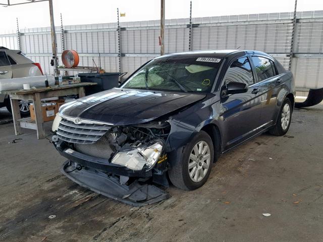 1C3LC46K28N255224 - 2008 CHRYSLER SEBRING LX BLUE photo 2