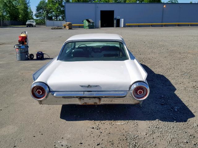 3Y83Z116675 - 1963 FORD T-BIRD WHITE photo 10