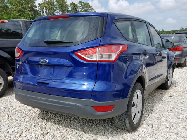 1FMCU0F71FUA16937 - 2015 FORD ESCAPE S BLUE photo 4