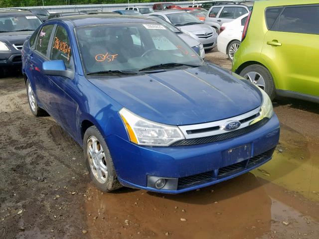 1FAHP36N69W188610 - 2009 FORD FOCUS SES BLUE photo 1