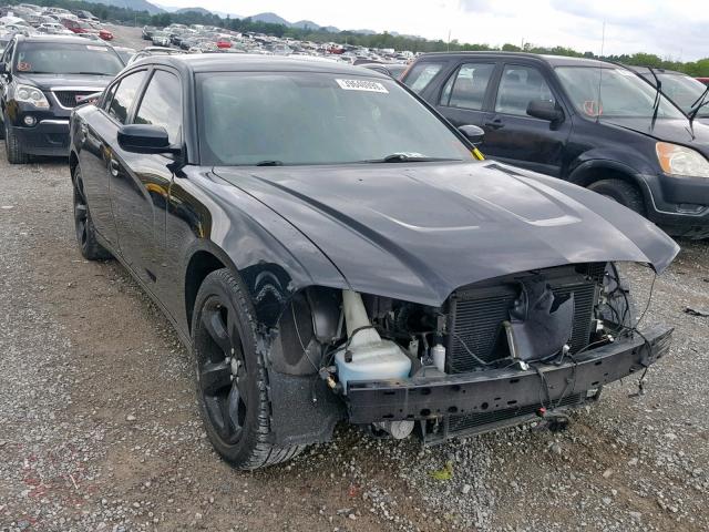 2C3CDXHG7CH164717 - 2012 DODGE CHARGER SX BLACK photo 1